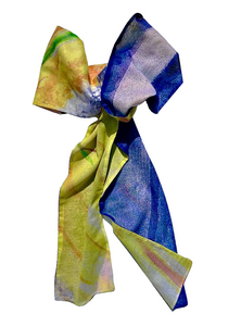 MORNING SHOWER-YELLOW LILY SCARF